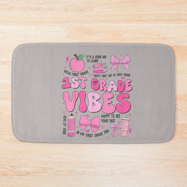 Item preview, First Day of 1st Grade Vibes Pink Bow Kids Girls Coquette designed and sold by mjohnson9.