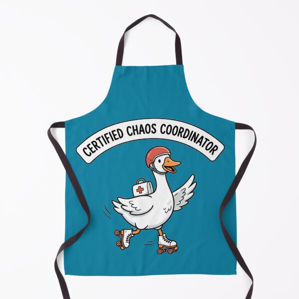 Item preview, Certified Chaos Coordinator Nurse Sticker, Funny Nurse Appreciation Week & Nursing Graduation Gift, Roller Skating Goose First Aid Design designed and sold by Covent Vaughn.