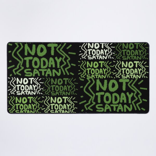Item preview, NOT TODAY SATAN designed and sold by zzzozzo.