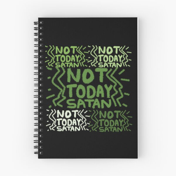 Item preview, NOT TODAY SATAN designed and sold by zzzozzo.