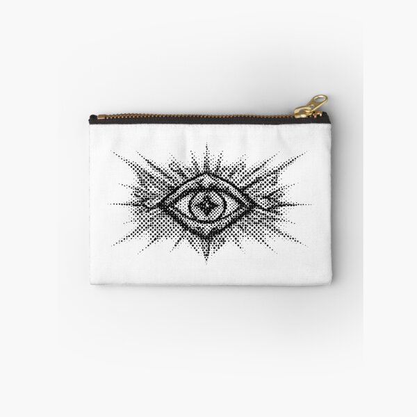 Item preview, Radiant mystical eye in halftone style designed and sold by AKRAMlogo.