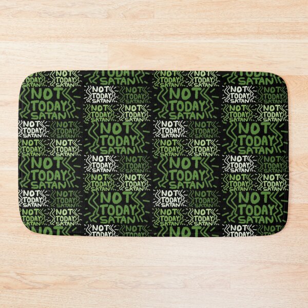 Item preview, NOT TODAY SATAN designed and sold by zzzozzo.