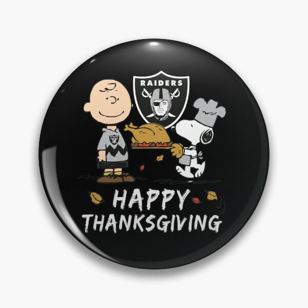 Item preview, Raiders Charlie Brown Snoopy Happy Thanksgiving designed and sold by KabaMori.