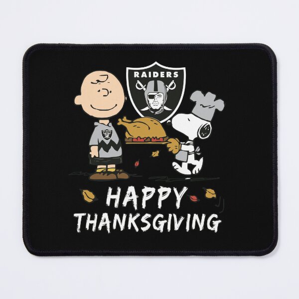 Item preview, Raiders Charlie Brown Snoopy Happy Thanksgiving designed and sold by KabaMori.