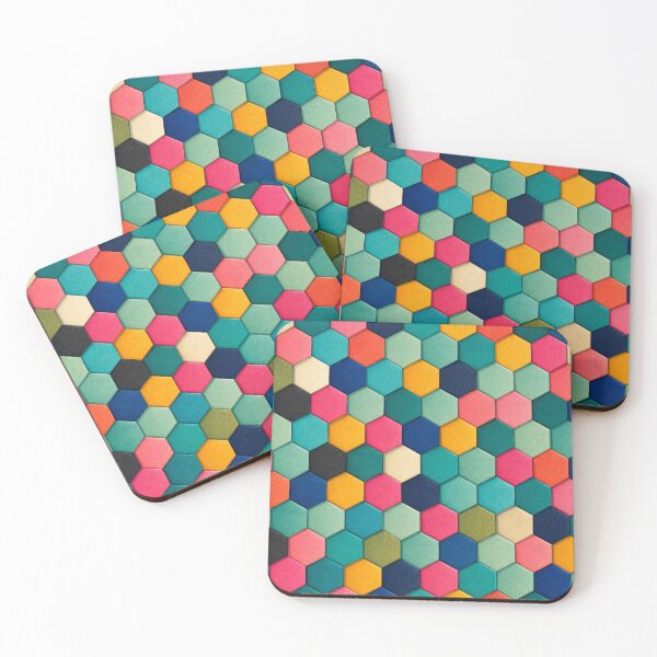 Item preview, Tropical Modern Faceted Mid Century Pattern designed and sold by scicilysimonee.