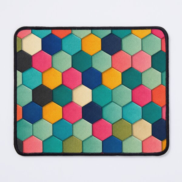 Item preview, Tropical Modern Faceted Mid Century Pattern designed and sold by scicilysimonee.