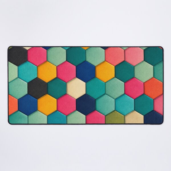 Item preview, Tropical Modern Faceted Mid Century Pattern designed and sold by scicilysimonee.