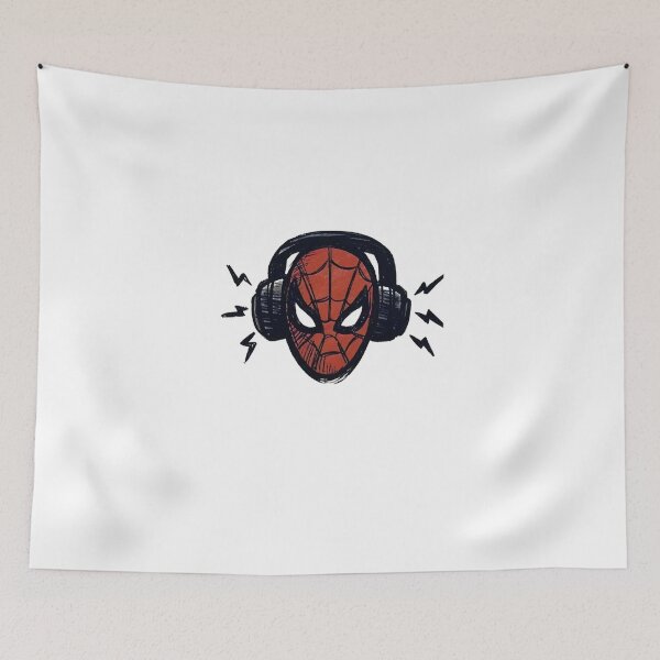 Item preview, Comic Hero Headphones Mask Graphic T-Shirt designed and sold by shlana.
