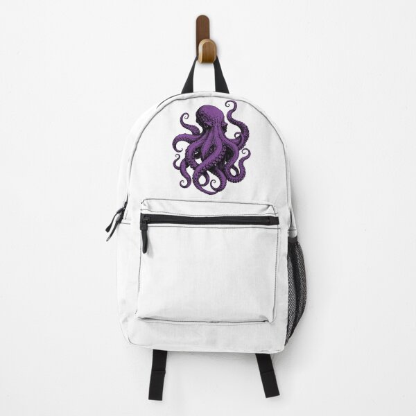 Item preview, Purple Kraken Fantasy Sea Monster Illustration designed and sold by xndrlab.