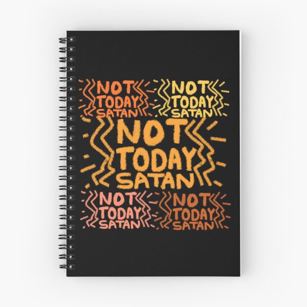 Item preview, NOT TODAY SATAN designed and sold by zzzozzo.