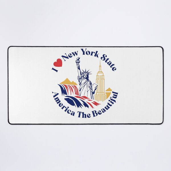 Item preview, New York State Travel T-Shirt – Empire State Skyline, Nature & Iconic Landmarks designed and sold by Illumine-World.