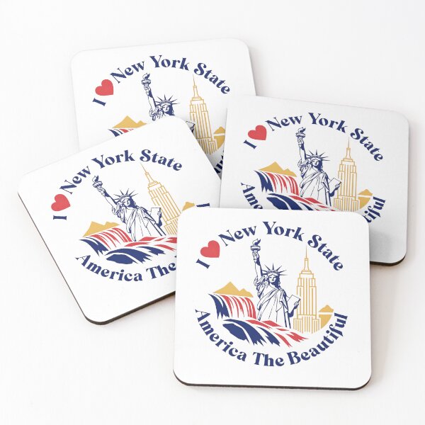 Item preview, New York State Travel T-Shirt – Empire State Skyline, Nature & Iconic Landmarks designed and sold by Illumine-World.