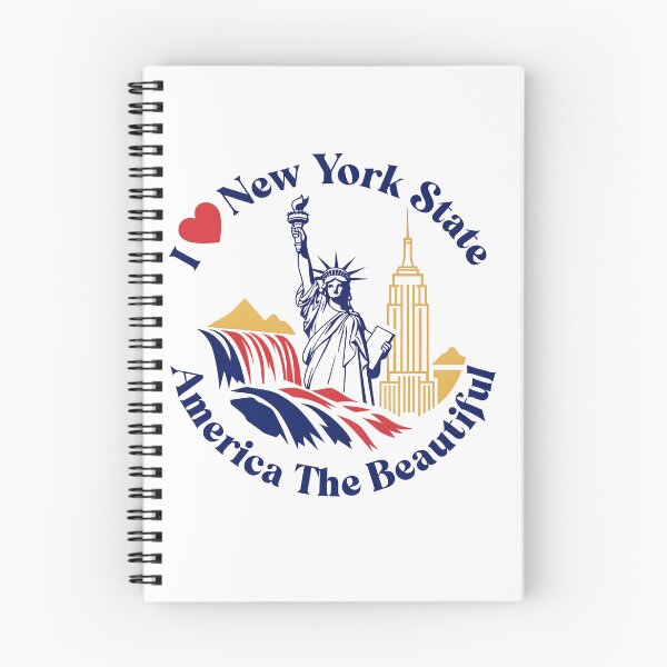 Item preview, New York State Travel T-Shirt – Empire State Skyline, Nature & Iconic Landmarks designed and sold by Illumine-World.