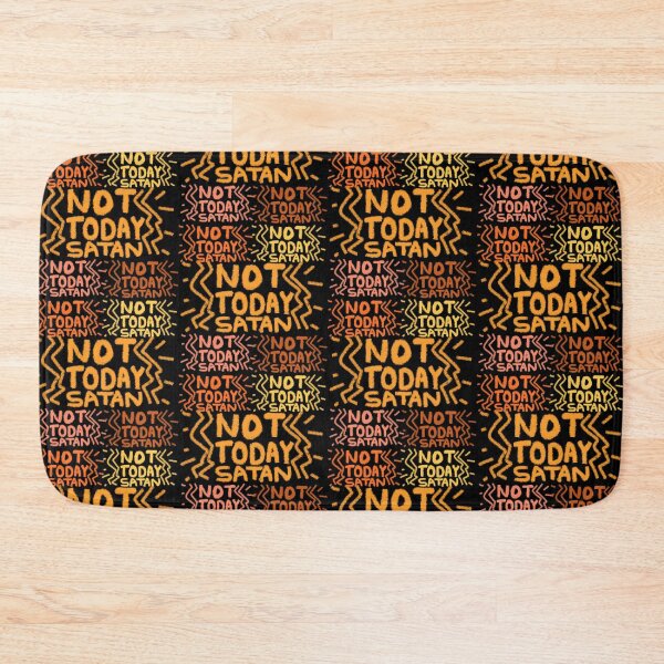 Item preview, NOT TODAY SATAN designed and sold by zzzozzo.