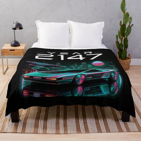 Item preview, Year 2147 Futuristic Cyberpunk Sci-Fi Streetwear designed and sold by TEEJAMBOREE.