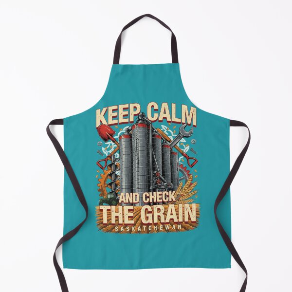 Item preview, Saskatchewan Grain Elevator Farm Machine T-Shirt – Funny Farmer Vintage Design designed and sold by Mahilis.