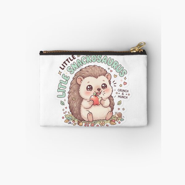 Item preview, Cute Kawaii Little Snackosaurus Hedgehog Sticker | Anime Style Crunch & Munch Chibi Art | Cute Animal Snack Sticker designed and sold by Chipkooo.