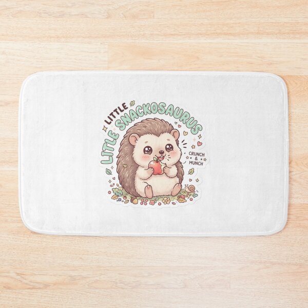 Item preview, Cute Kawaii Little Snackosaurus Hedgehog Sticker | Anime Style Crunch & Munch Chibi Art | Cute Animal Snack Sticker designed and sold by Chipkooo.