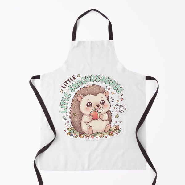 Item preview, Cute Kawaii Little Snackosaurus Hedgehog Sticker | Anime Style Crunch & Munch Chibi Art | Cute Animal Snack Sticker designed and sold by Chipkooo.