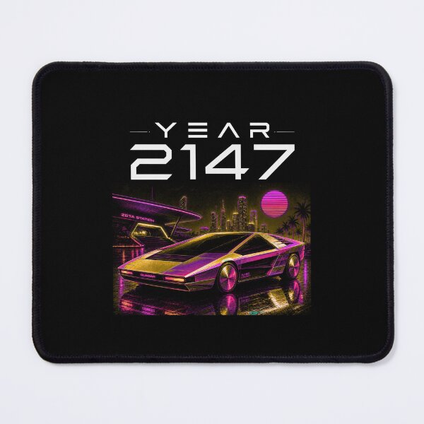 Item preview, Year 2147 Futuristic Cyberpunk Sci-Fi Streetwear designed and sold by TEEJAMBOREE.