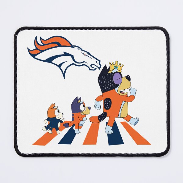 Item preview, BlueyCartoon Dogs Broncos Football Team designed and sold by rathilbruniy.