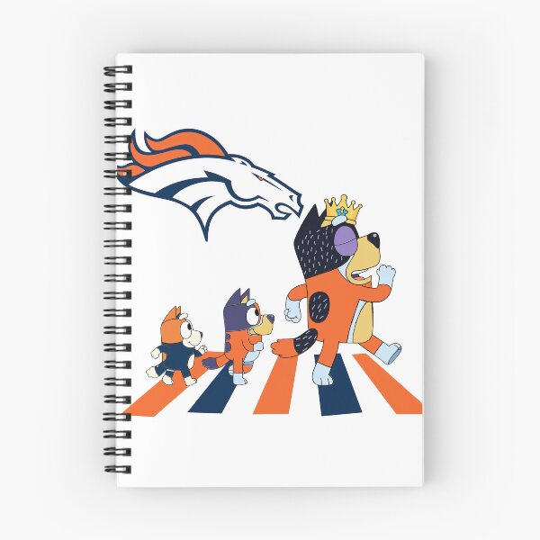 Item preview, BlueyCartoon Dogs Broncos Football Team designed and sold by rathilbruniy.