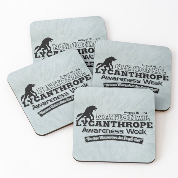 Item preview, National Lycanthrope Awareness Week designed and sold by GritFX.