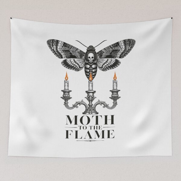 Item preview, Moth To The Flame — Death's Head Hawkmoth Candelabra Gothic Shirt designed and sold by Uglyandcute.