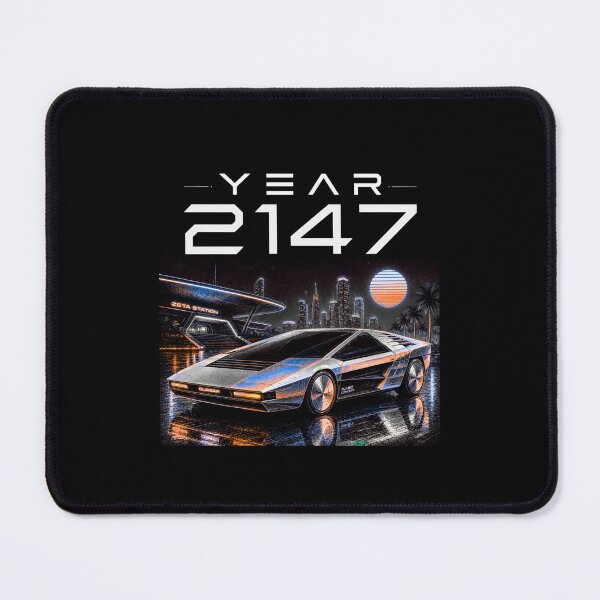 Item preview, Year 2147 Futuristic Cyberpunk Sci-Fi Streetwear designed and sold by TEEJAMBOREE.