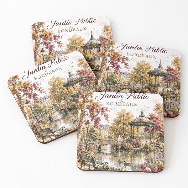 Item preview, Bordeaux Public Garden designed and sold by NoExcusesTraveller .