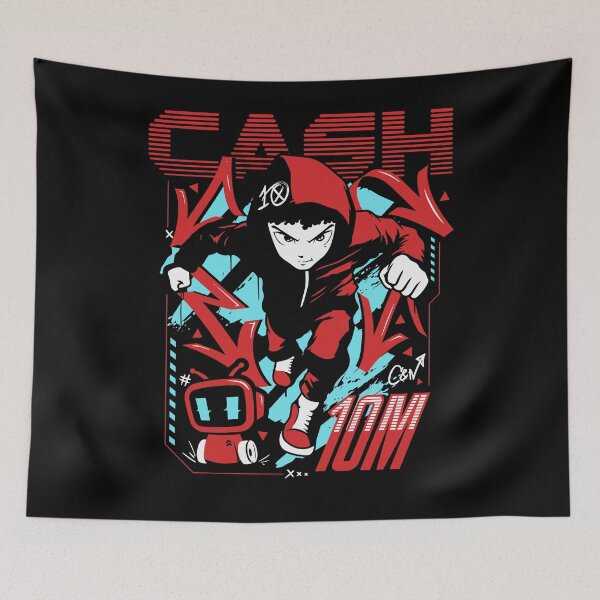 Item preview, cash and nico merch designed and sold by EmberToonArts.