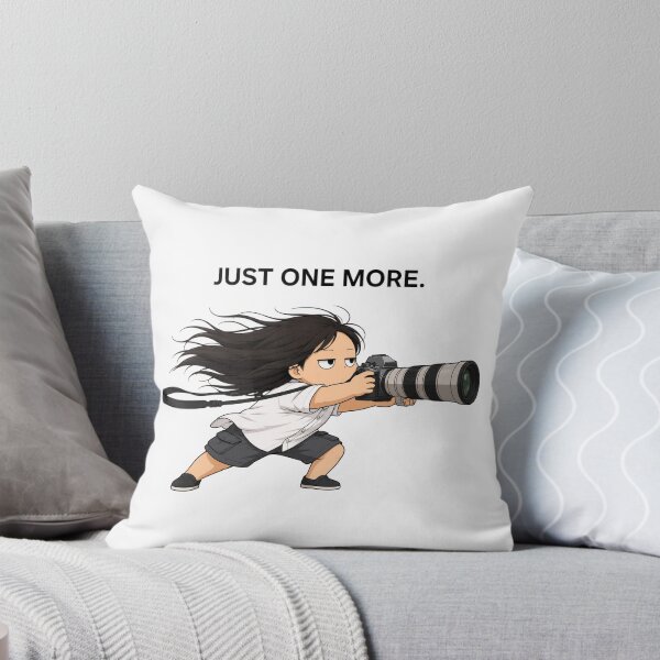 Item preview, JUST ONE MORE. Funny Photography Girl Meme designed and sold by LazyPaw Design.