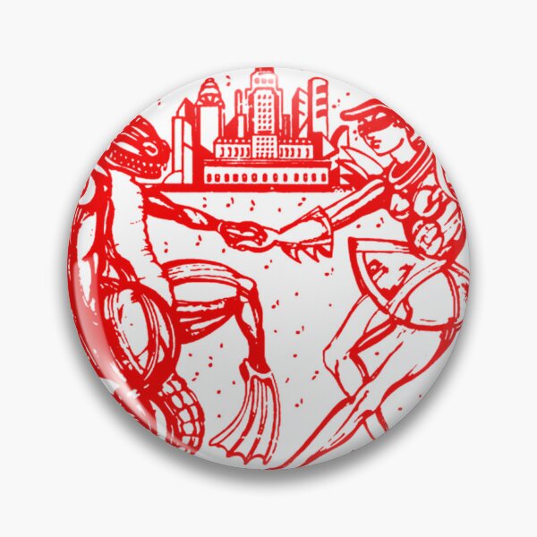 Item preview, Red Sillhouette Band Oingo designed and sold by OceanTrace.