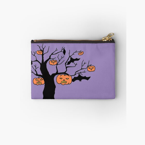 Item preview, Halloween Spooky Tree with Jack O Lantern Pumpkins and Bats designed and sold by ubborn.