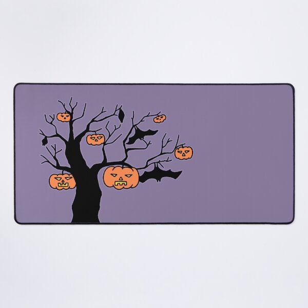 Item preview, Halloween Spooky Tree with Jack O Lantern Pumpkins and Bats designed and sold by ubborn.