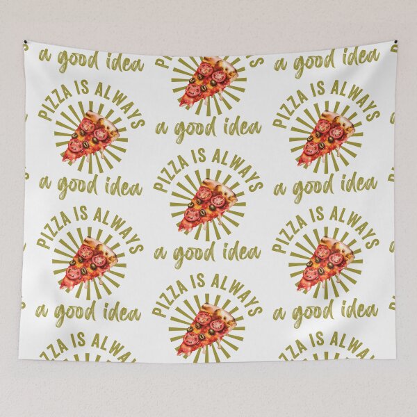 Item preview, Pizza is Always a good idea, pizza lover gift designed and sold by aponwao.