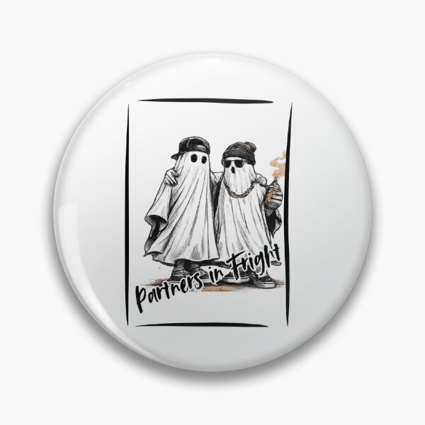 Item preview, Partners In Fright Cool Ghost Duo Besties designed and sold by NESTORY-Studio.