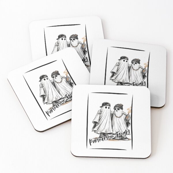 Item preview, Partners In Fright Cool Ghost Duo Besties designed and sold by NESTORY-Studio.