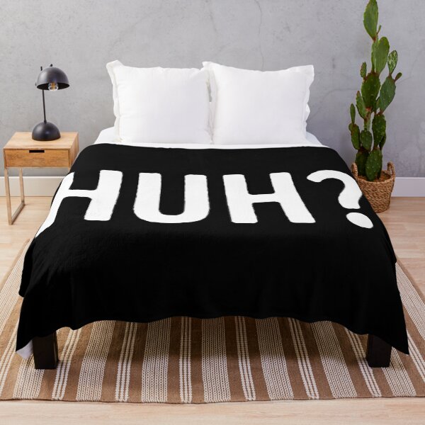 Item preview, Huh? Funny Slogan Typography Quote designed and sold by WhistleCloset.