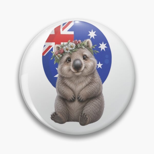 Item preview,  Australian Wombat Spirit  designed and sold by BRETT'S ART STUDIO.