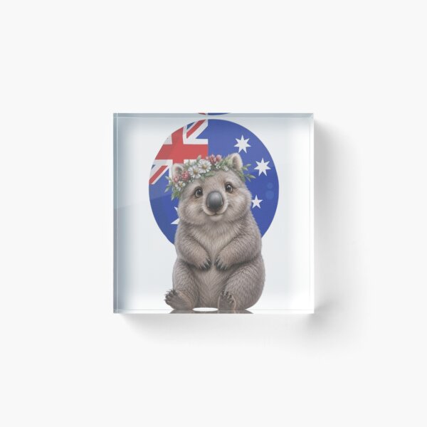 Item preview,  Australian Wombat Spirit  designed and sold by BRETT'S ART STUDIO.