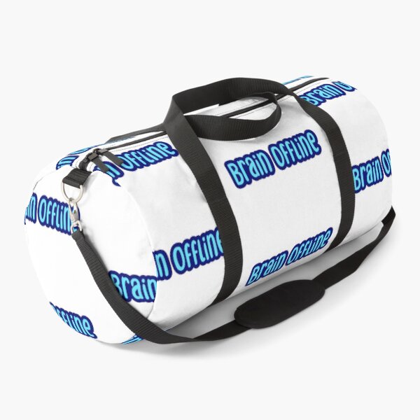 Item preview, Brain Offline, Blue Outline Typography  designed and sold by Memes N Lore .