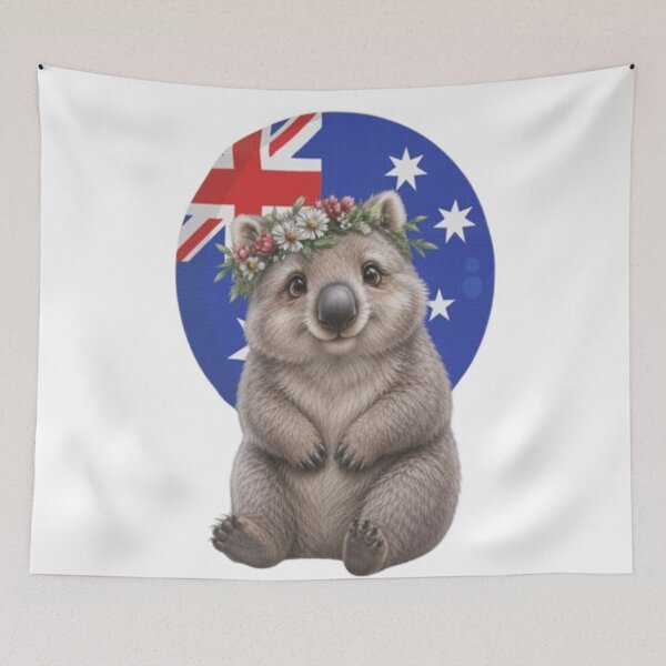 Item preview,  Australian Wombat Spirit  designed and sold by BRETT'S ART STUDIO.
