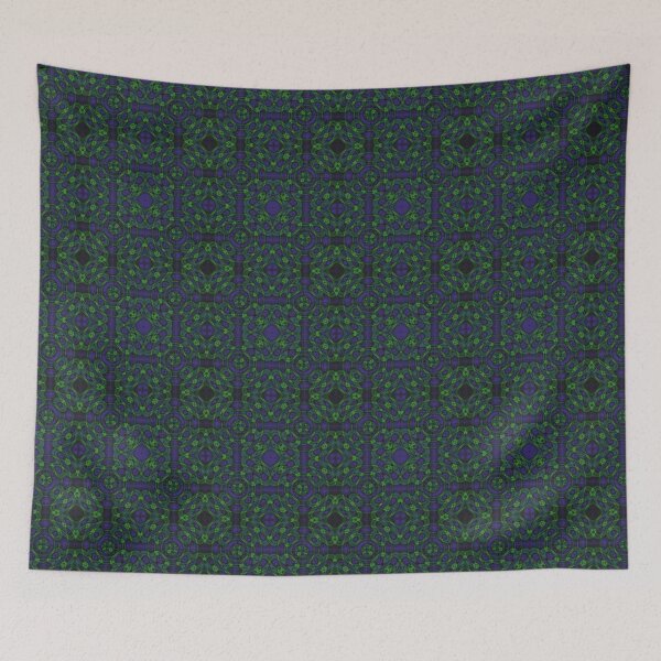 Item preview, Black Watch Ripple Repeat Fractartan  designed and sold by Cathedral of Curiosity.