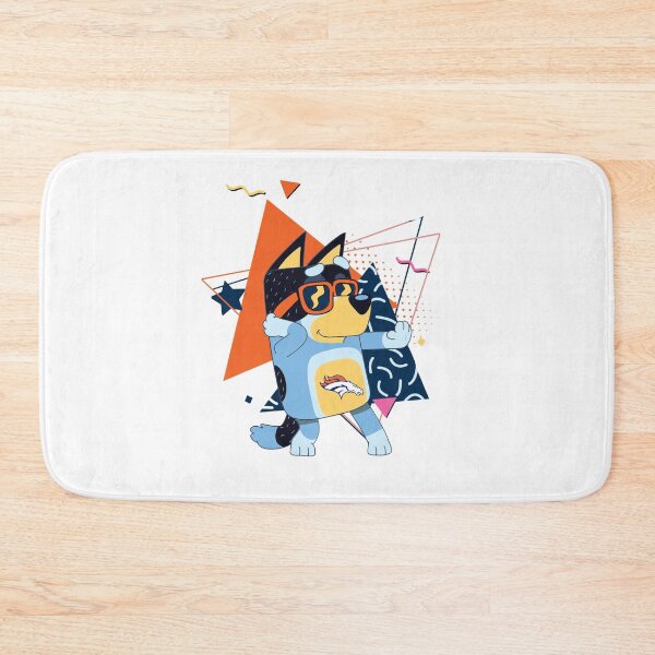 Item preview, Dab BlueyDog Glasses Geometric Broncos  designed and sold by rathilbruniy.