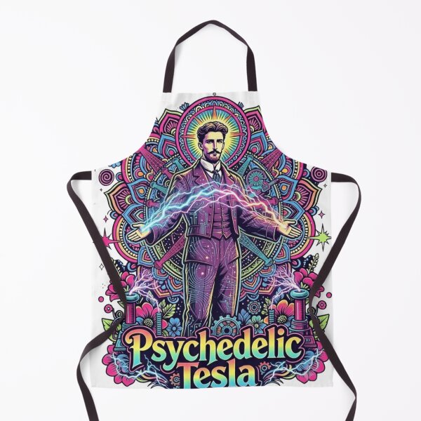 Item preview, Psychedelic Tesla designed and sold by Black Phoenix.