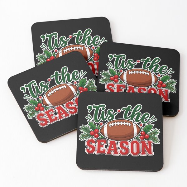 Item preview, 'Tis the Season Football Christmas designed and sold by Myra365Art.