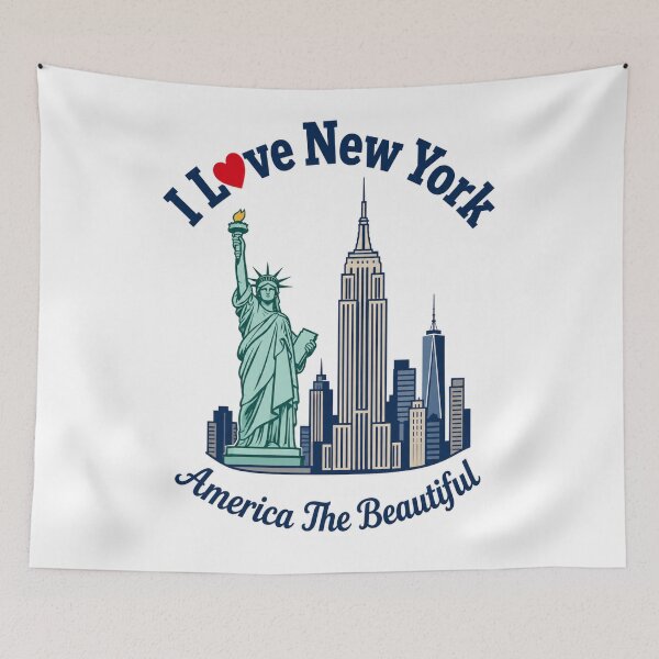 Item preview, America The Beautiful - New York City designed and sold by Illumine-World.