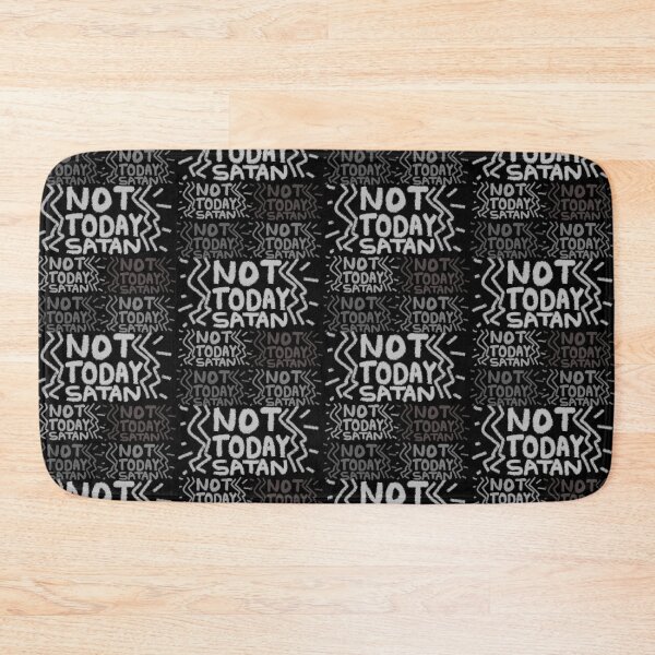 Item preview, NOT TODAY SATAN designed and sold by zzzozzo.