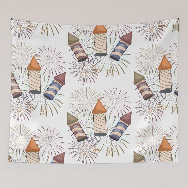 Item preview, Vintage fireworks designed and sold by TaraPen.